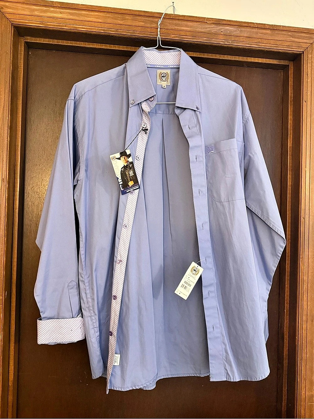 Cinch Men's Button Down Shirt Size Medium NWT